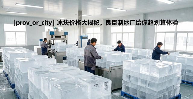 嘉兴冰块价格大揭秘,嘉兴良臣制冰厂给你超划算体验